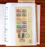 1943-1962, lot de plus de 800 lettres et cartes des