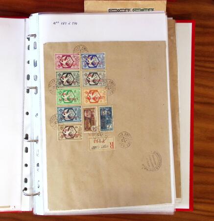 1943-1962, lot de plus de 800 lettres et cartes des