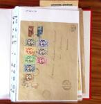 1943-1962, lot de plus de 800 lettres et cartes des