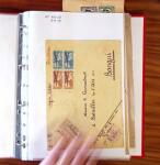 1943-1962, lot de plus de 800 lettres et cartes des