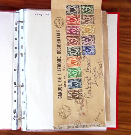 1943-1962, lot de plus de 800 lettres et cartes des