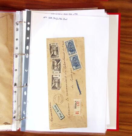 1943-1962, lot de plus de 800 lettres et cartes des