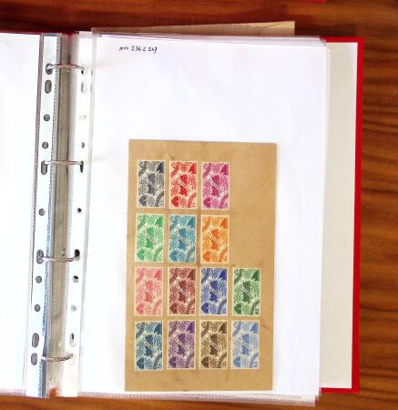 1943-1962, lot de plus de 800 lettres et cartes des
