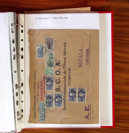 1943-1962, lot de plus de 800 lettres et cartes des