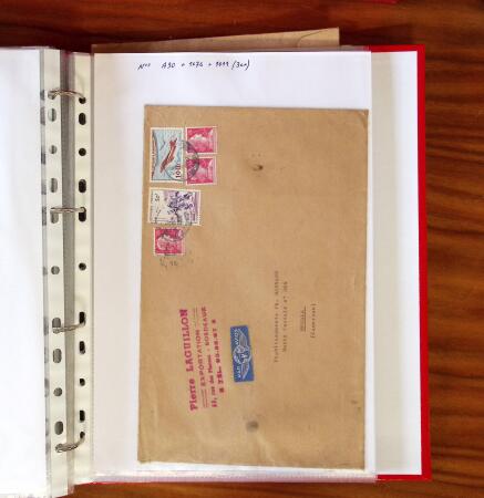 1943-1962, lot de plus de 800 lettres et cartes des