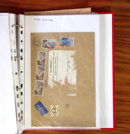 1943-1962, lot de plus de 800 lettres et cartes des