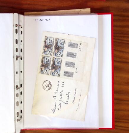 1943-1962, lot de plus de 800 lettres et cartes des