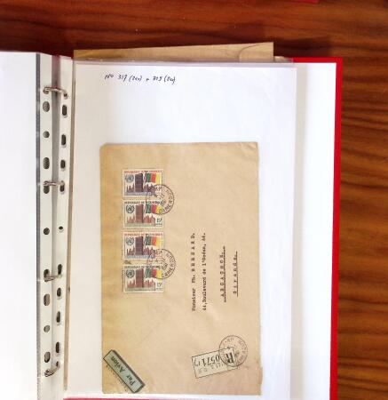 1943-1962, lot de plus de 800 lettres et cartes des