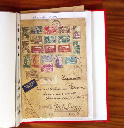 1943-1962, lot de plus de 800 lettres et cartes des