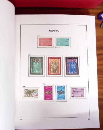 1931-2022, Collection d'Andorre en neuf, dont les n°22