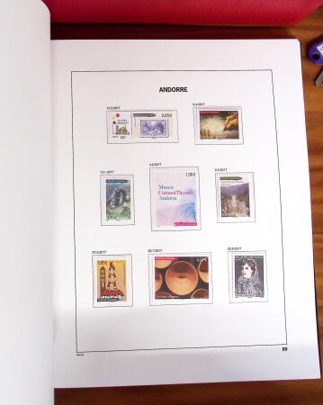 1931-2022, Collection d'Andorre en neuf, dont les n°22