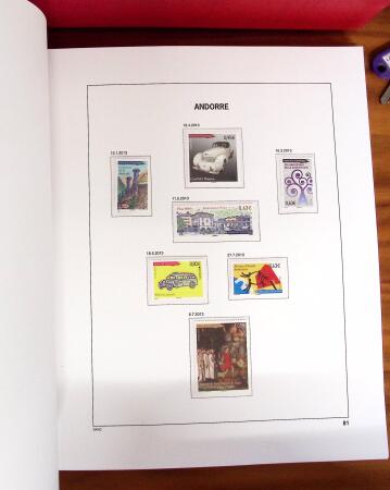 1931-2022, Collection d'Andorre en neuf, dont les n°22