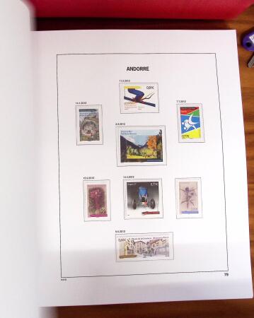 1931-2022, Collection d'Andorre en neuf, dont les n°22