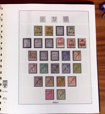 1885-2022, Collection en 4 albums et classeurs, composée