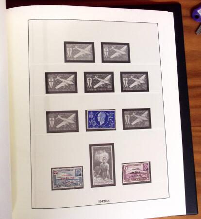 1885-2022, Collection en 4 albums et classeurs, composée