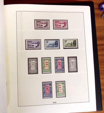 1885-2022, Collection en 4 albums et classeurs, composée