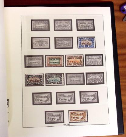 1885-2022, Collection en 4 albums et classeurs, composée
