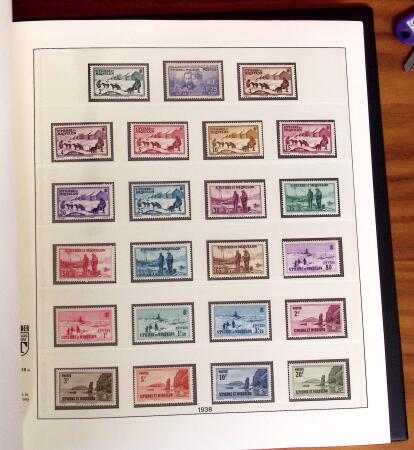 1885-2022, Collection en 4 albums et classeurs, composée