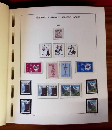 1977-2002, Mint collection in two albums, virtually