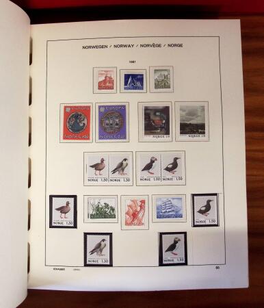 1977-2002, Mint collection in two albums, virtually