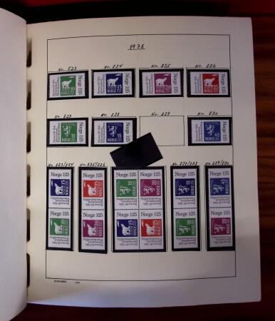 1977-2002, Mint collection in two albums, virtually