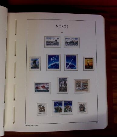 1977-2002, Mint collection in two albums, virtually