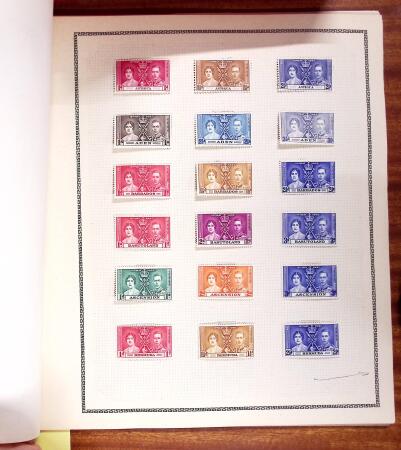 1946-55, KVI and QEII, various Omnibus set on pages,