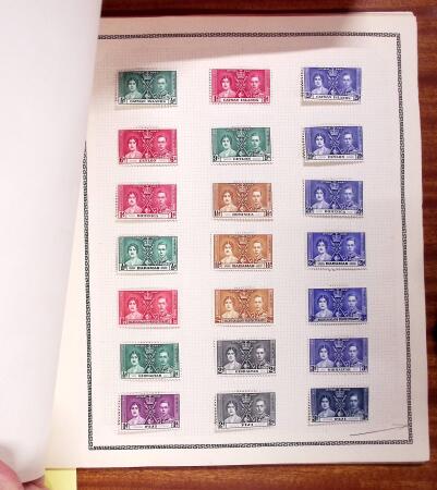 1946-55, KVI and QEII, various Omnibus set on pages,
