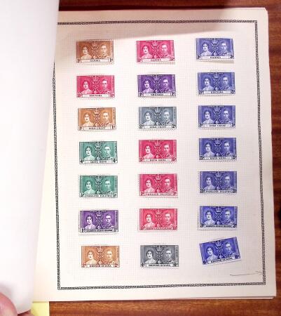 1946-55, KVI and QEII, various Omnibus set on pages,
