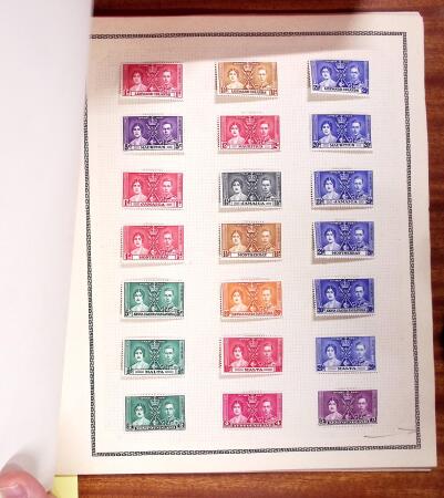1946-55, KVI and QEII, various Omnibus set on pages,