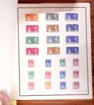 1946-55, KVI and QEII, various Omnibus set on pages,