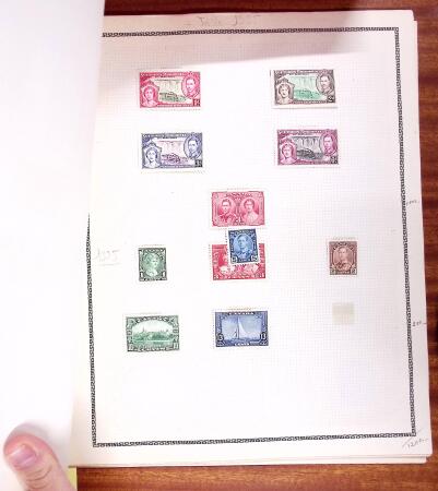 1946-55, KVI and QEII, various Omnibus set on pages,