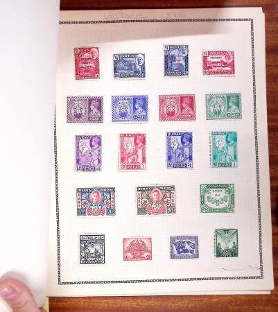 1946-55, KVI and QEII, various Omnibus set on pages,