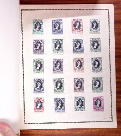 1946-55, KVI and QEII, various Omnibus set on pages,