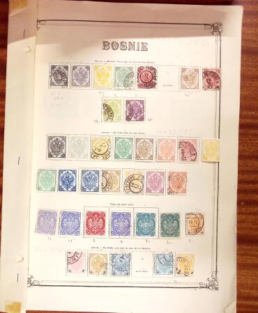 1870-1913, Mint & used collection of Bosnia on old-time