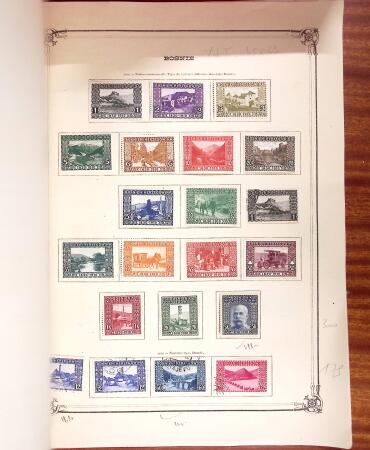 1870-1913, Mint & used collection of Bosnia on old-time