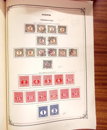 1870-1913, Mint & used collection of Bosnia on old-time