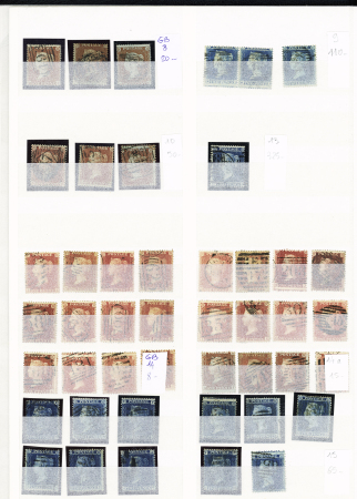 1840-1930, Chiefly used selection in large stockbook