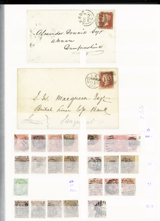 1840-1930, Chiefly used selection in large stockbook