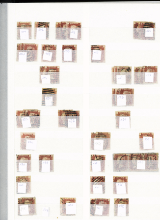 1840-1930, Chiefly used selection in large stockbook