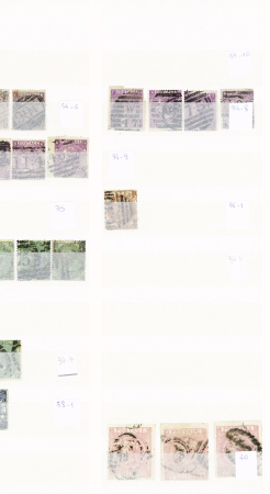 1840-1930, Chiefly used selection in large stockbook