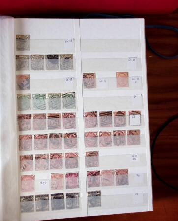 1840-1930, Chiefly used selection in large stockbook