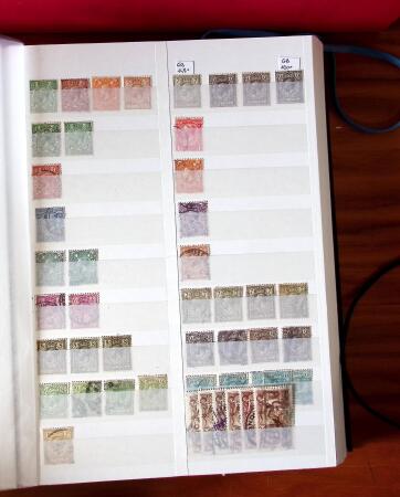 1840-1930, Chiefly used selection in large stockbook