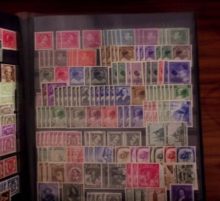 1849-1980, Mint and used selection of Belgium and Belgian