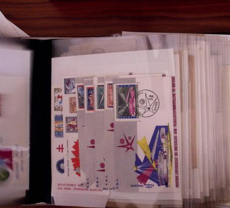 1849-1980, Mint and used selection of Belgium and Belgian