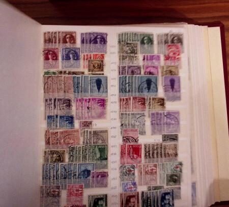 1849-1980, Mint and used selection of Belgium and Belgian