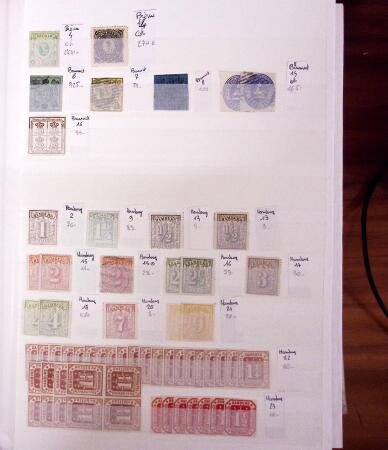 1872-1980, Chiefly mint stock in 14 stockbooks or albums,