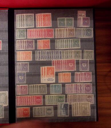 1872-1980, Chiefly mint stock in 14 stockbooks or albums,