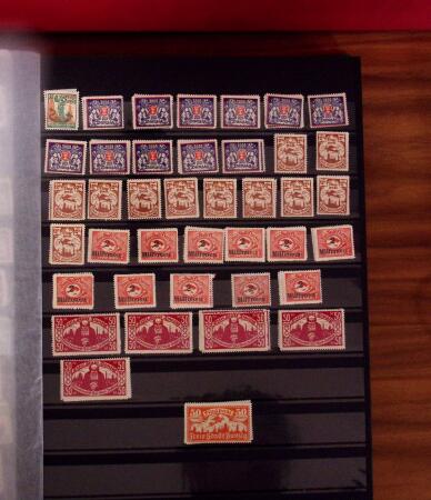 1872-1980, Chiefly mint stock in 14 stockbooks or albums,