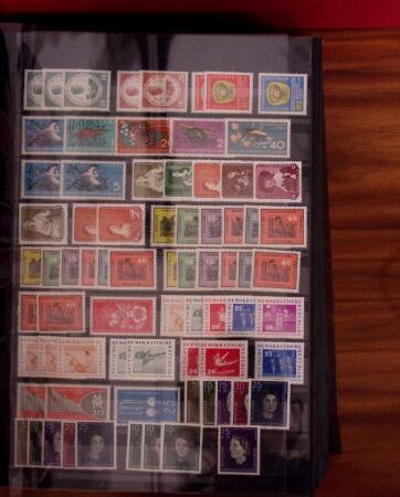 1872-1980, Chiefly mint stock in 14 stockbooks or albums,